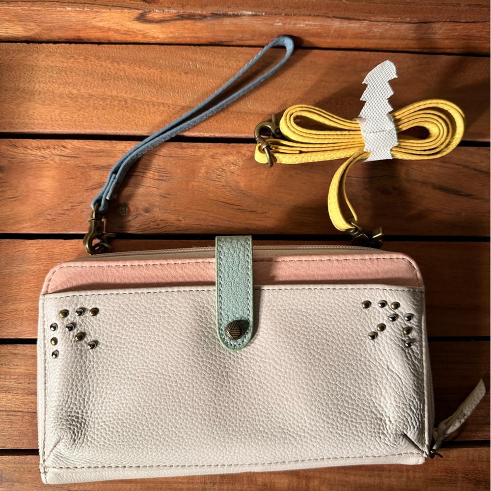 The Sak Wristlet/Crossbody Wallet Combo
